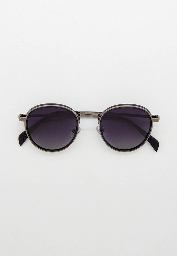 женские круглые солнцезащитные очки havvs, черные