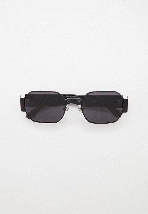 женские квадратные солнцезащитные очки havvs, черные