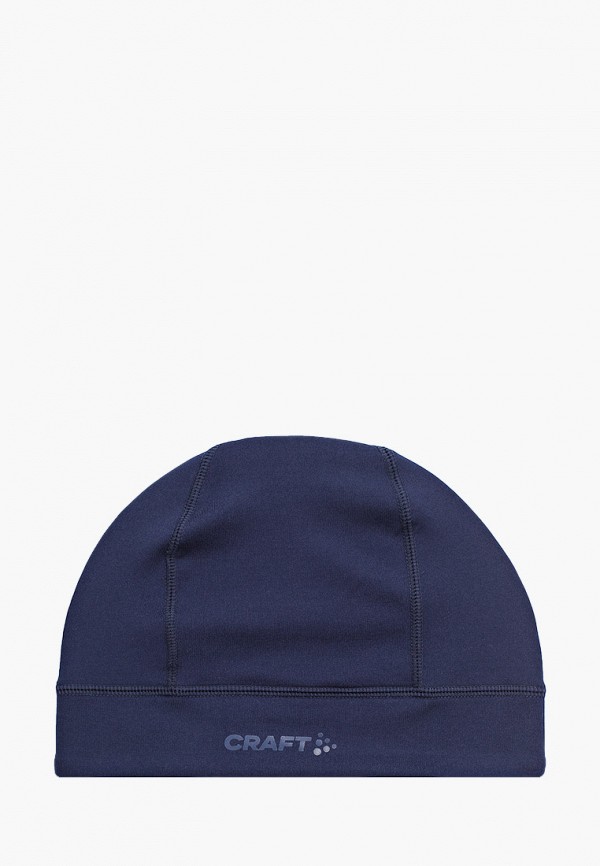 женская шапка craft, синяя