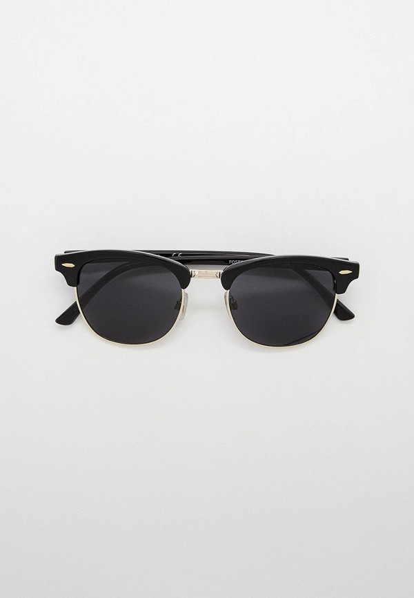 женские квадратные солнцезащитные очки foster grant, черные