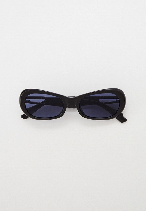 женские круглые солнцезащитные очки bocciolo, черные