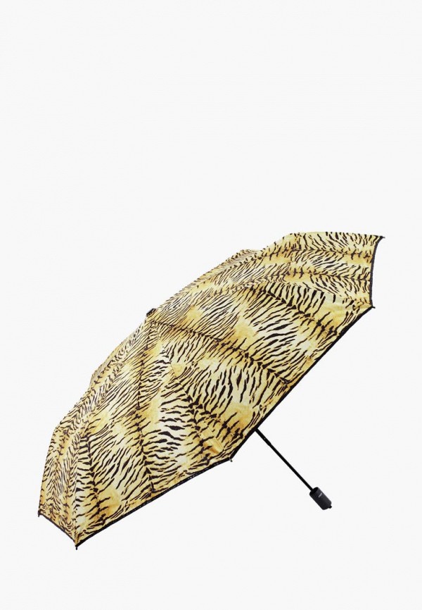 женский складные зонт vogue, коричневый
