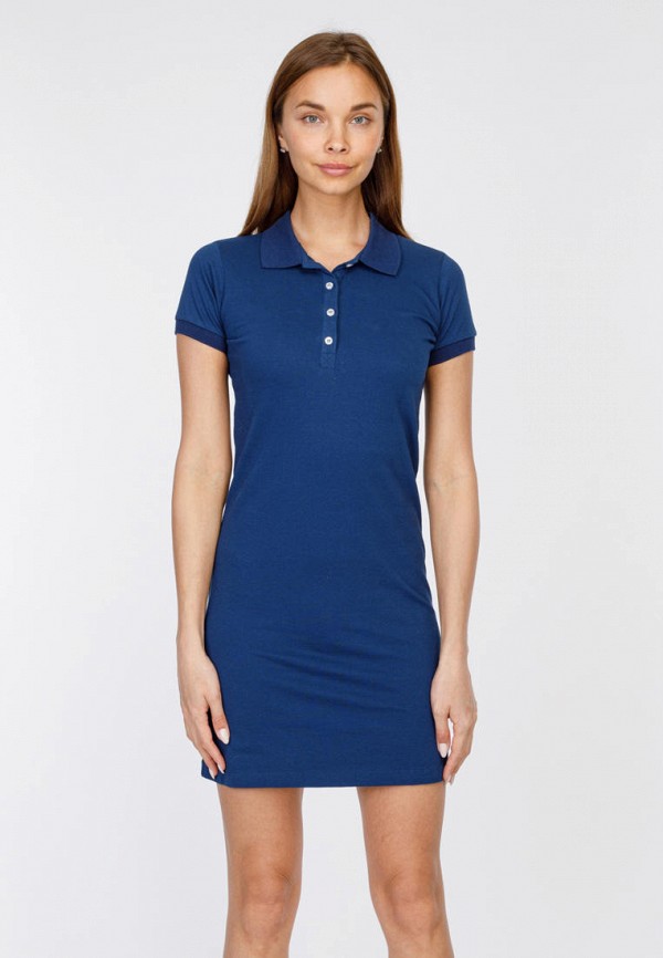 женское платье-футболки bazzaro, синее