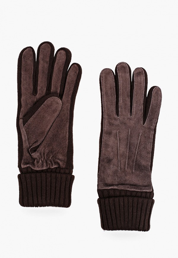 женские кожаные перчатки onigloves, коричневые