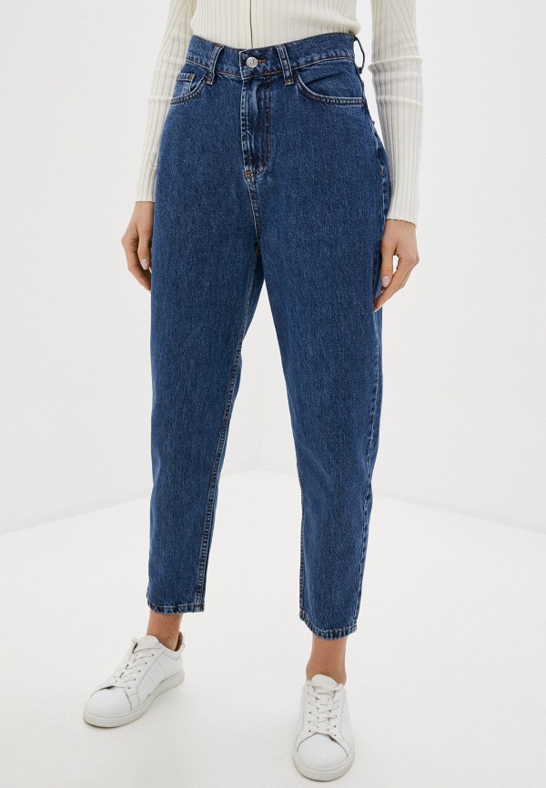 женские джинсы клеш major fabric, синие