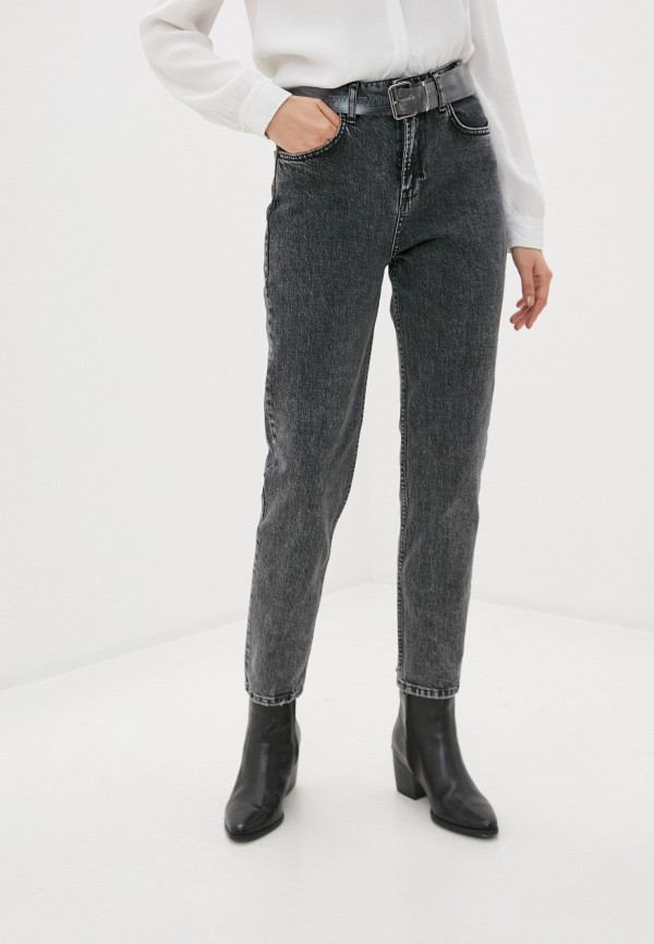 женские джинсы-мом major fabric, серые