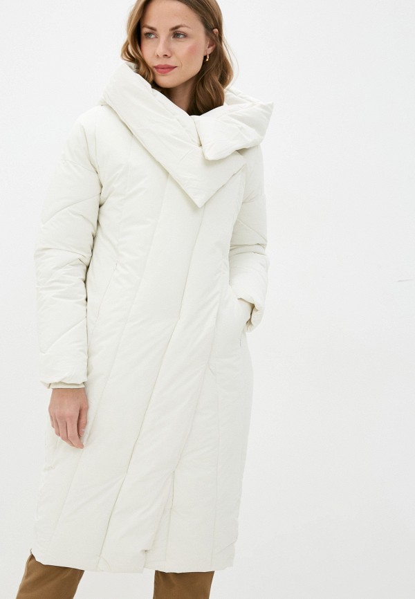 женская утепленные куртка fadjo, белая