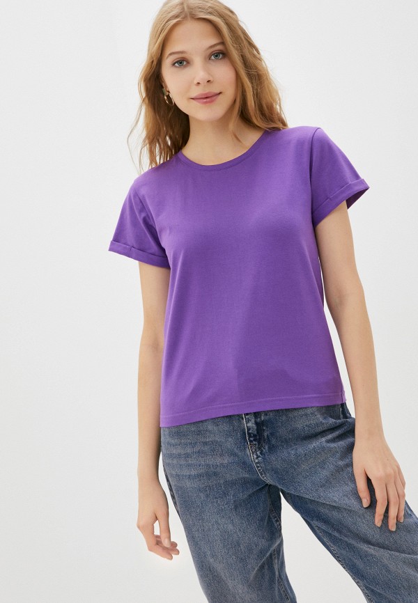 женская футболка alter me, фиолетовая