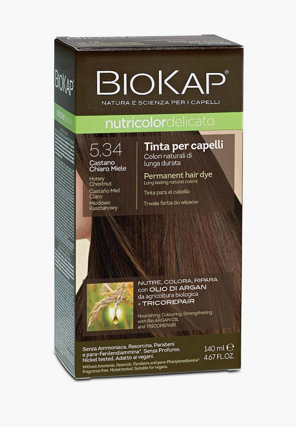 женский краска для волос biokap, коричневый