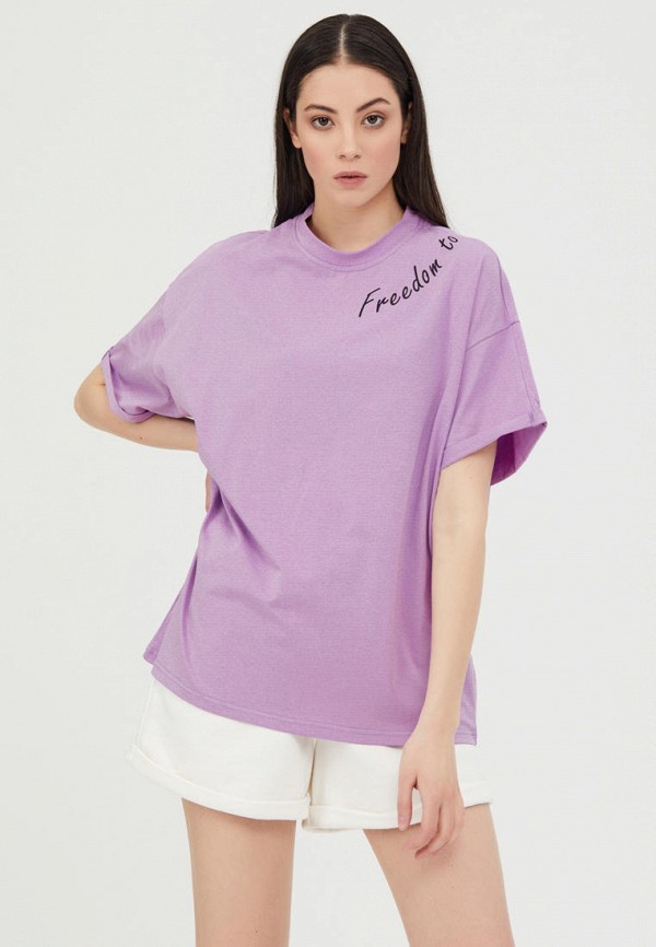 женская футболка jam8, фиолетовая