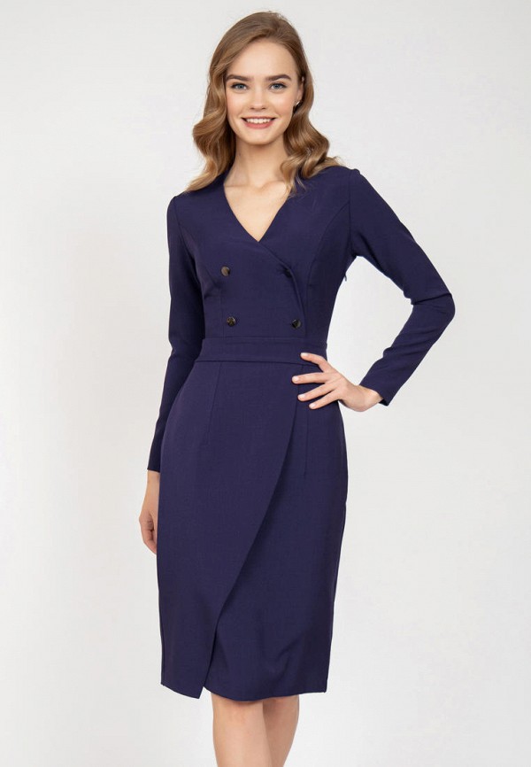 женское платье-футляр olivegrey, синее