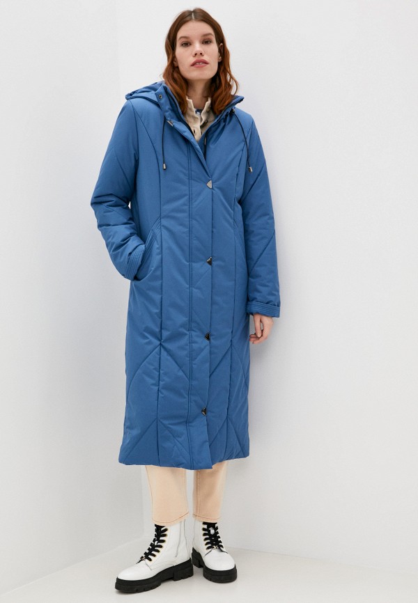 женская утепленные куртка maritta, синяя