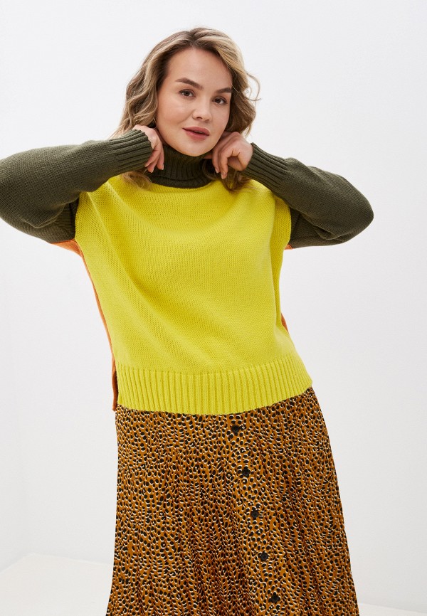 женский свитер milanika, разноцветный