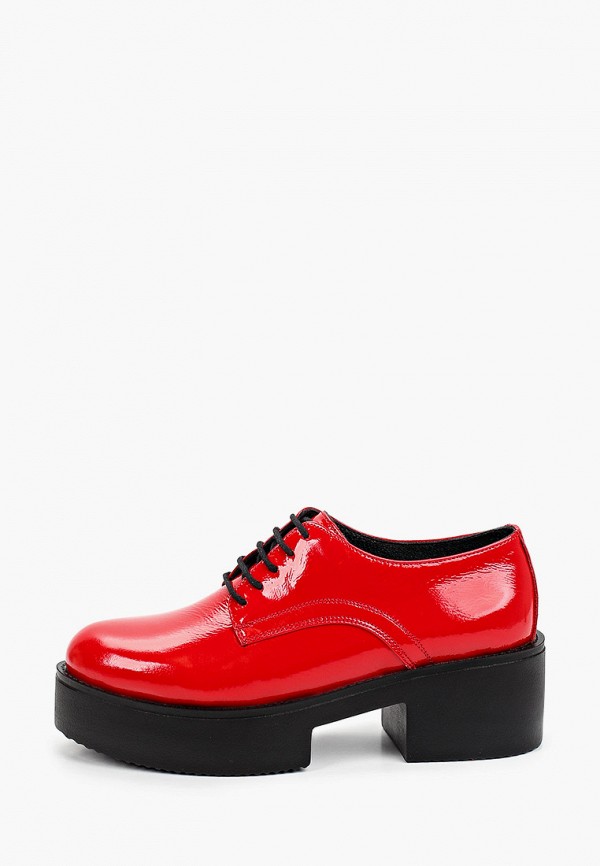женские низкие ботинки pierre cardin, красные
