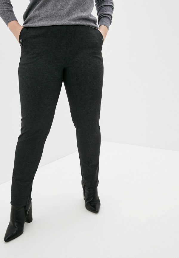 женские зауженные брюки sakha, серые