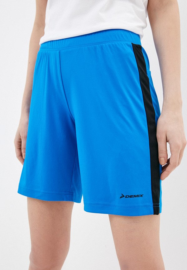 женские спортивные шорты demix, синие