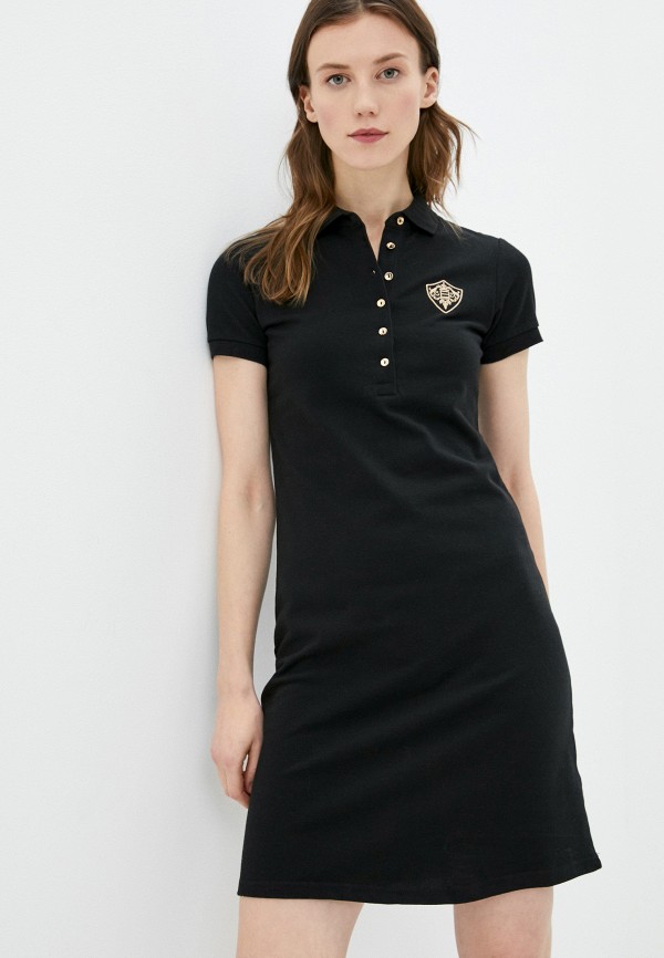 женское платье-футболки baon, черное