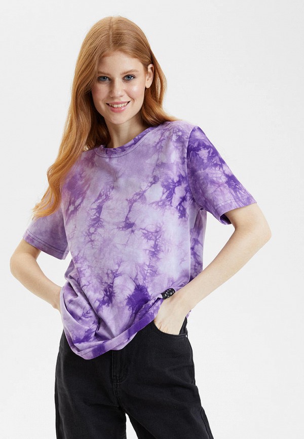женская футболка barmariska, фиолетовая