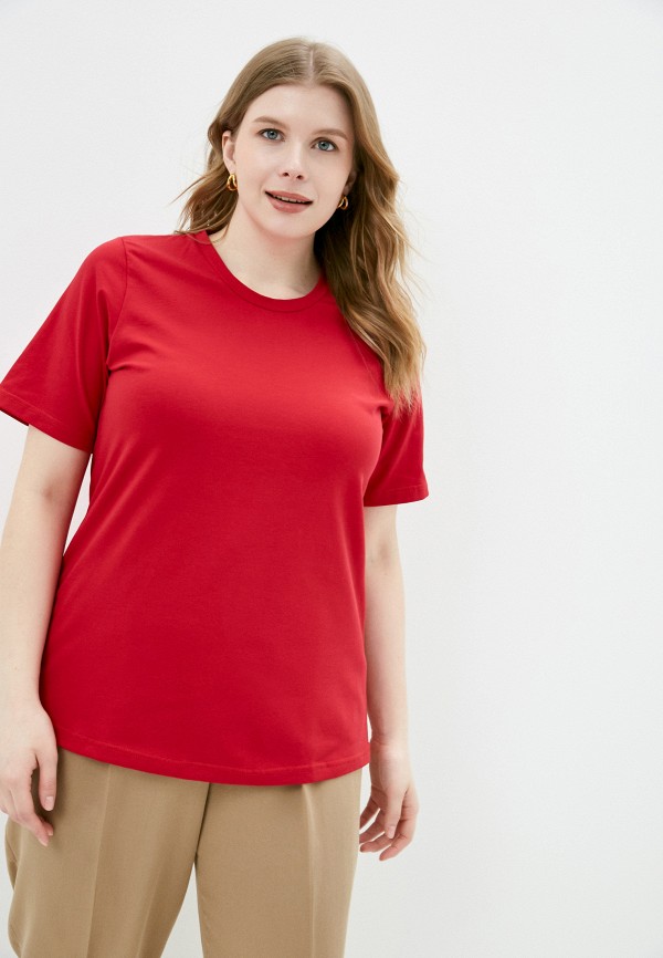женская футболка sparada, бордовая