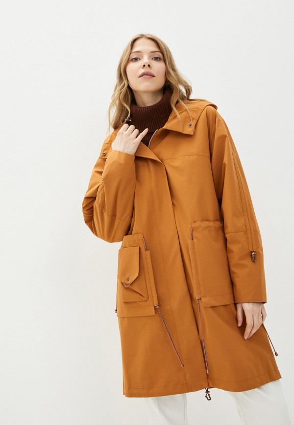 женская легкие куртка dimma, оранжевая