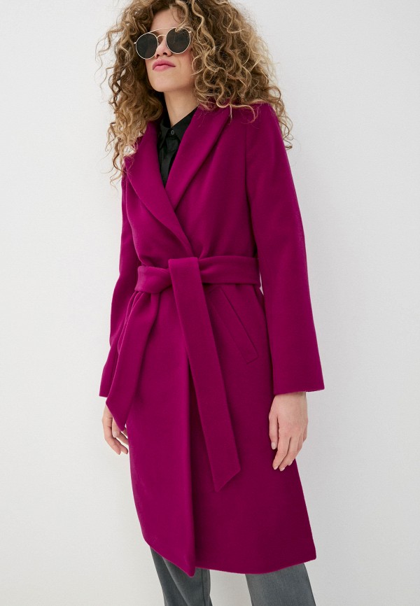 женское пальто azell’ricca, фиолетовое