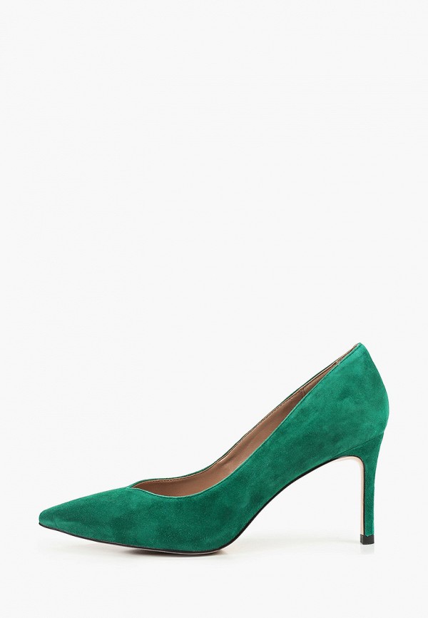женские туфли-лодочки evigi, зеленые