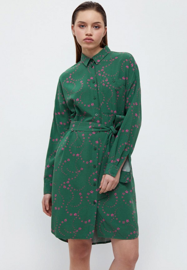 женское платье-рубашки finn flare, зеленое