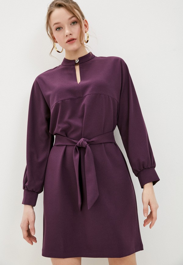 женское повседневные платье shovsvaro, фиолетовое