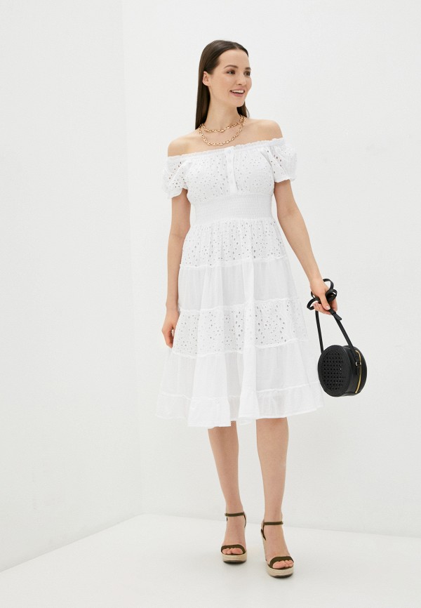 женское платье fresh cotton, белое