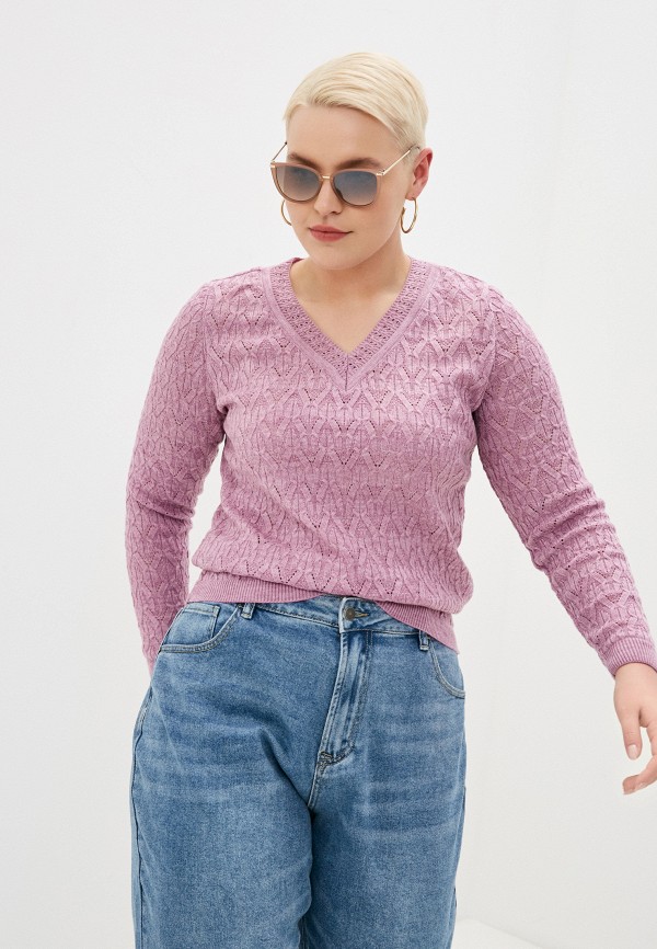 женский пуловер iglena, фиолетовый