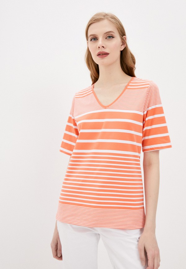 женская футболка micha, оранжевая