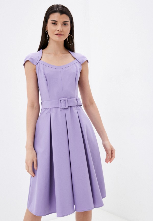 женское повседневные платье bgl, фиолетовое