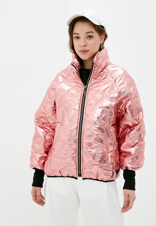 женская утепленные куртка naturel, розовая
