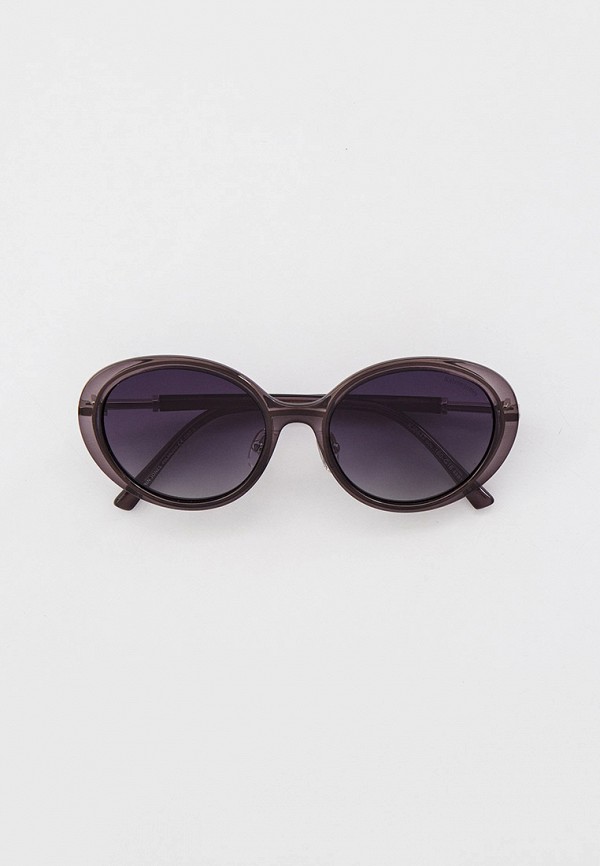 женские круглые солнцезащитные очки katrin jones, серые