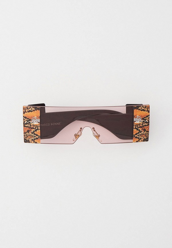 женские квадратные солнцезащитные очки marco bonne’, розовые