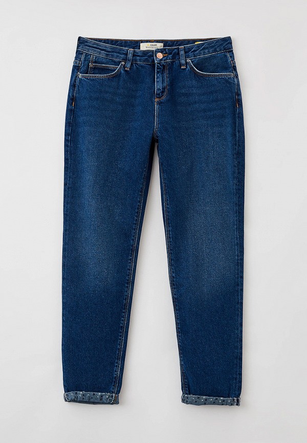 женские джинсы бойфренд colin’s, синие