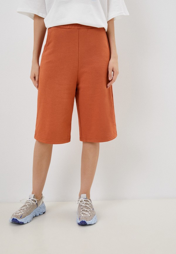женские спортивные шорты sevenseventeen, оранжевые