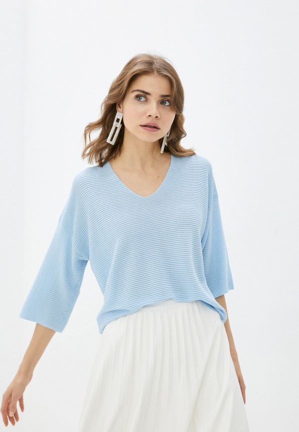 женский пуловер baon, голубой