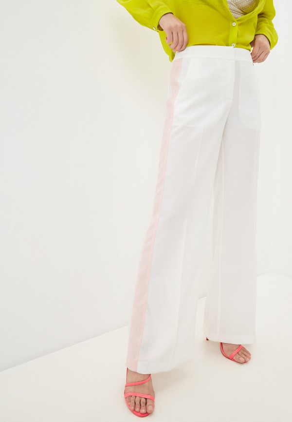 женские повседневные брюки twinset milano, белые