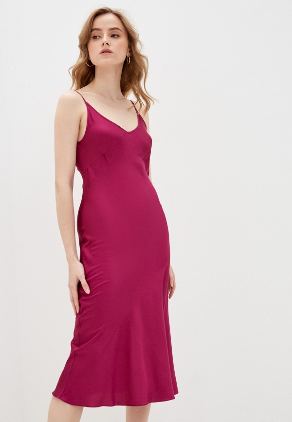 женское платье-комбинация luvine, фиолетовое