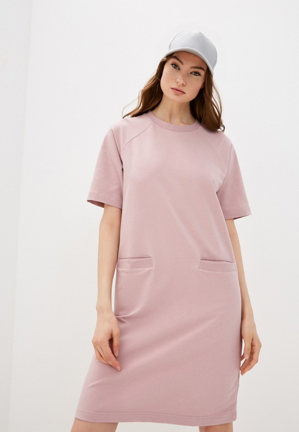 женское платье-футболки baon, розовое