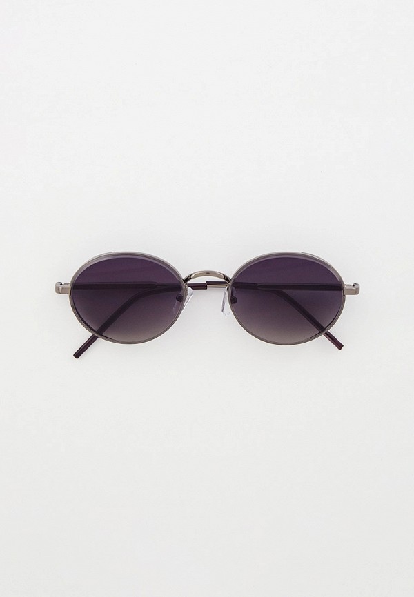 женские круглые солнцезащитные очки furlux, серые
