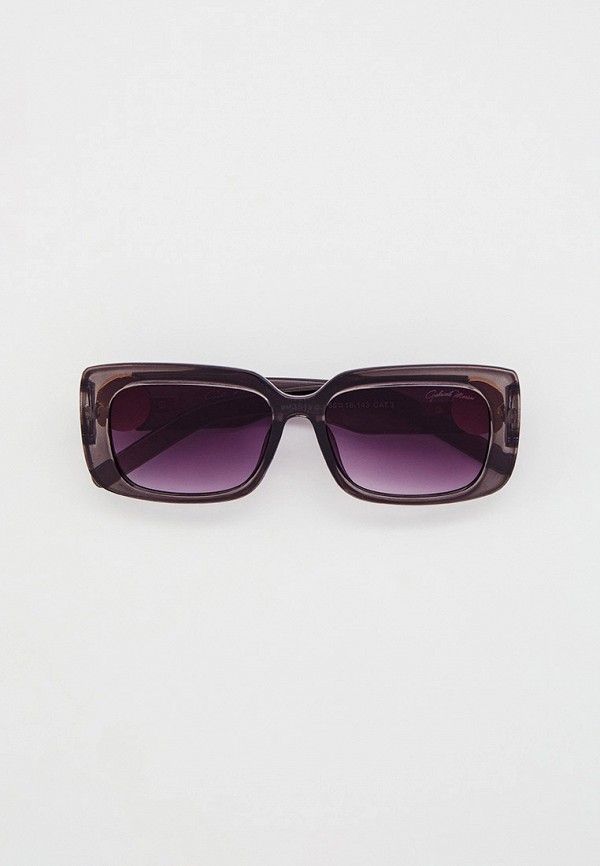 женские квадратные солнцезащитные очки gabriela marioni, серые