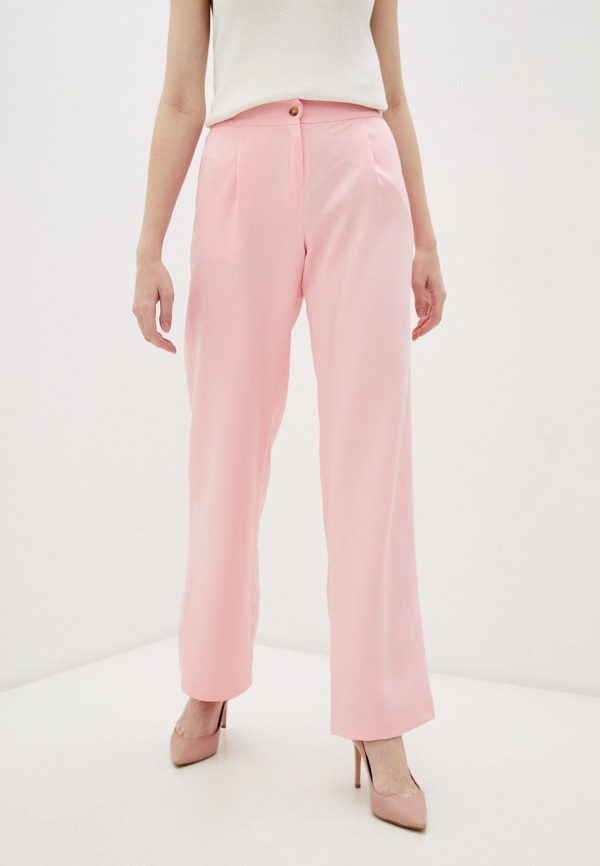 женские повседневные брюки oxo2, розовые