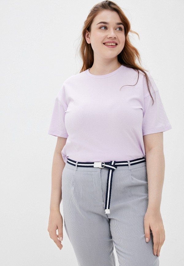 женская футболка mist, фиолетовая