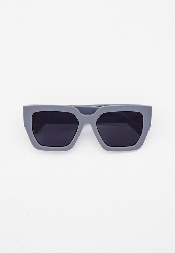 женские квадратные солнцезащитные очки vitacci, серые
