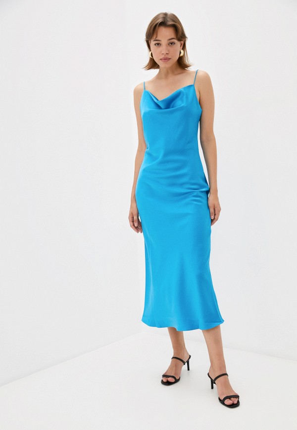 женское платье-комбинация libellulas, голубое
