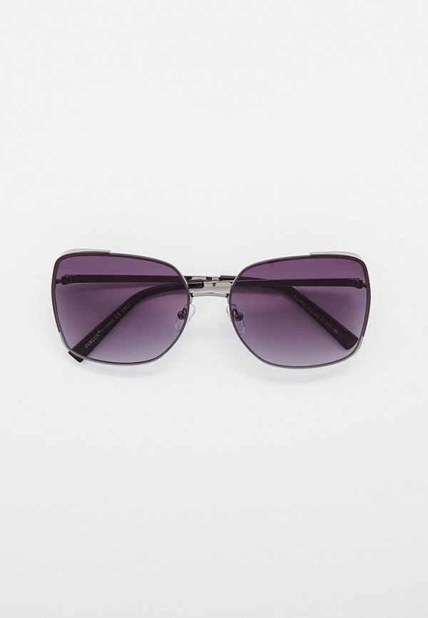 женские квадратные солнцезащитные очки furlux, серые