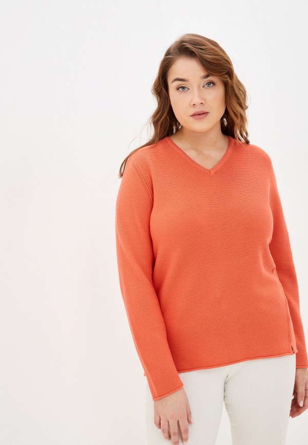 женский пуловер micha, оранжевый