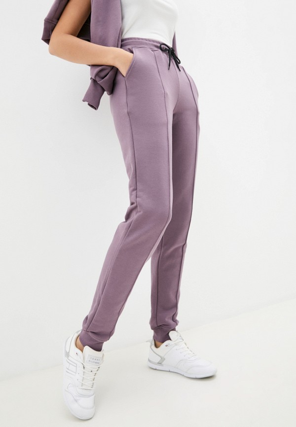 женские спортивные брюки d.s, фиолетовые